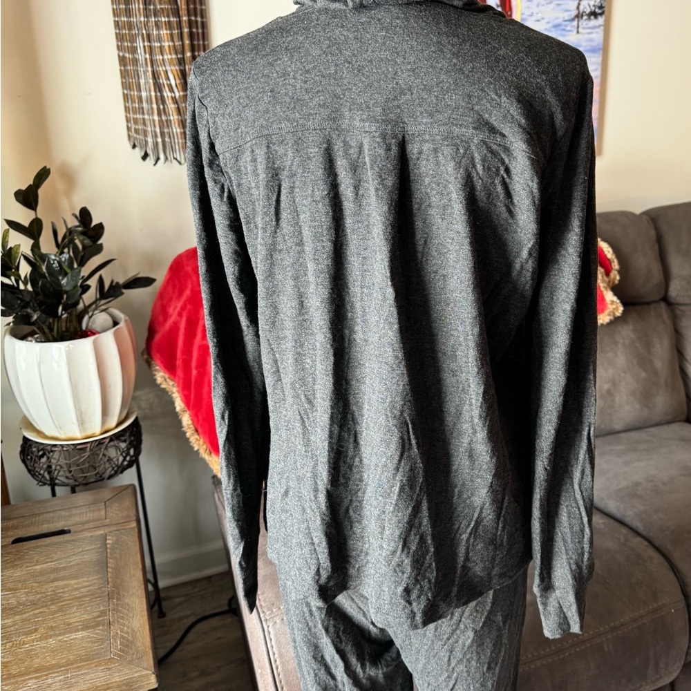 CAbi Style 3515- Medium Charcoal Jumpsuit - Picture 10 of 14